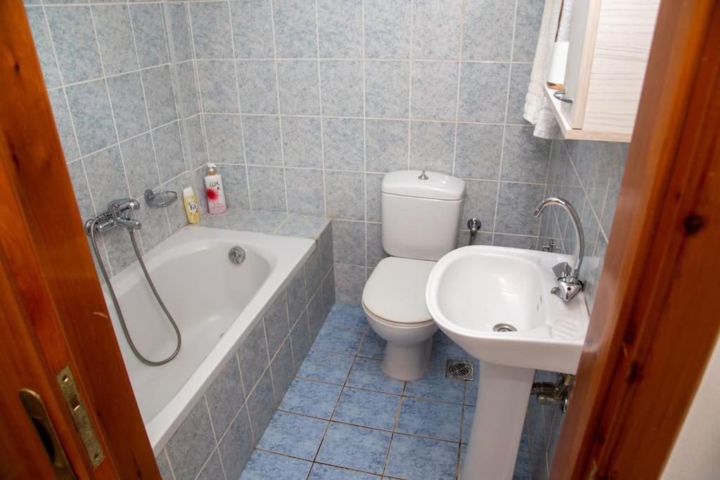 Apartmán Εξοχη Και Θαλασσα Makrýgialos Exteriér fotografie